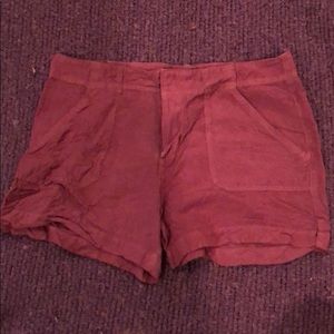 Linen shorts
